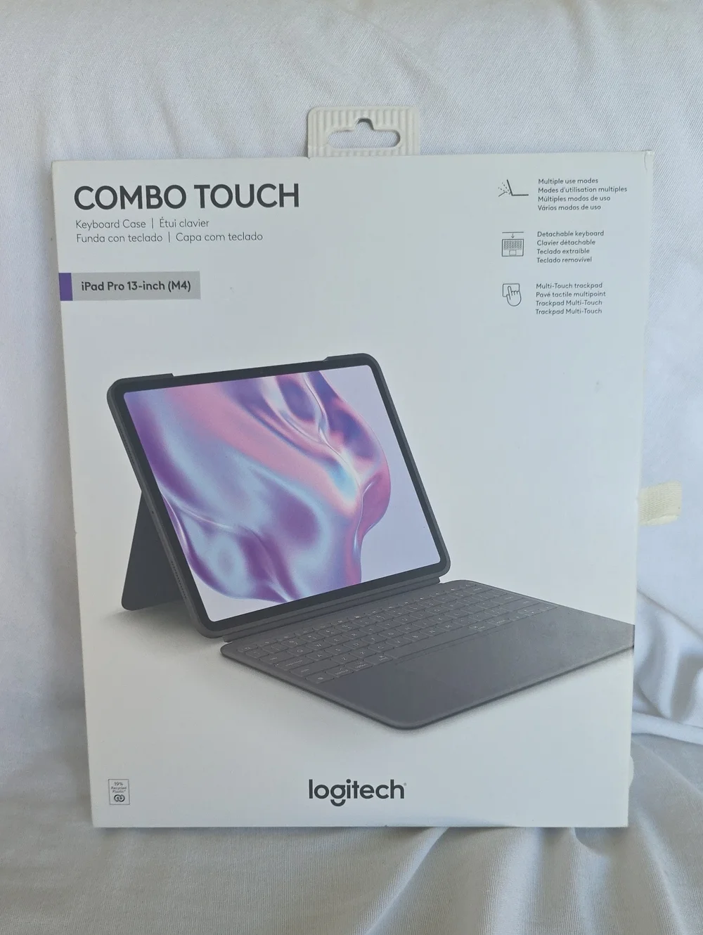 Logitech Combo Touch Keyboard Case for iPad Pro 13-inch (M4).